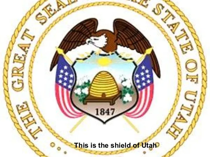 This is the shield of Utah