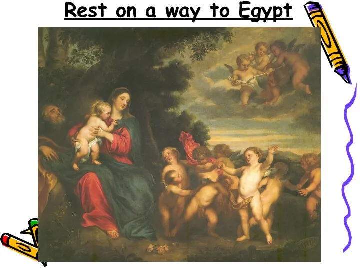 Rest on a way to Egypt