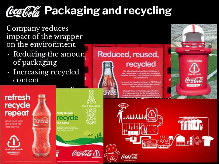 Packaging and recycling Company reduces impact of the wrapper on the