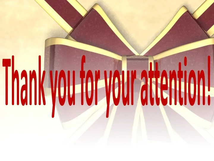 Thank you for your attention!