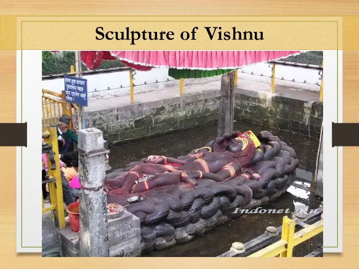 Sculpture of Vishnu