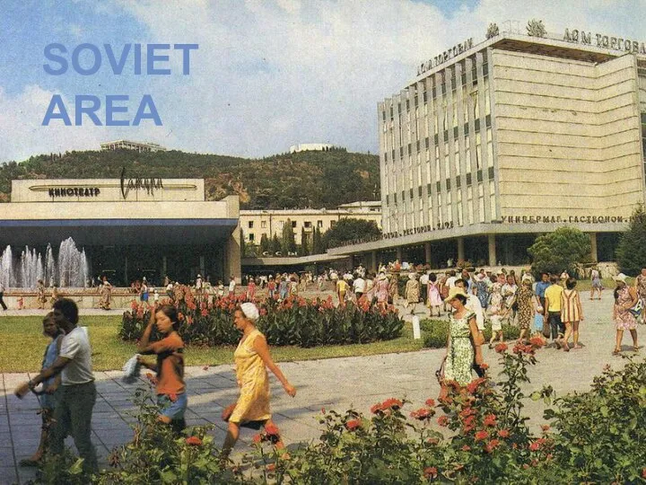 Soviet area