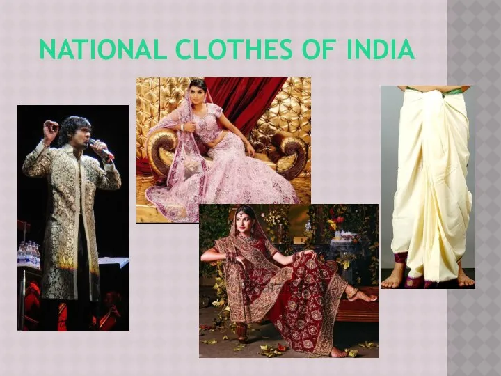 National clothes of India