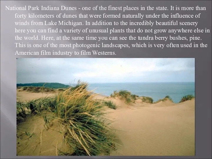 National Park Indiana Dunes - one of the finest places in