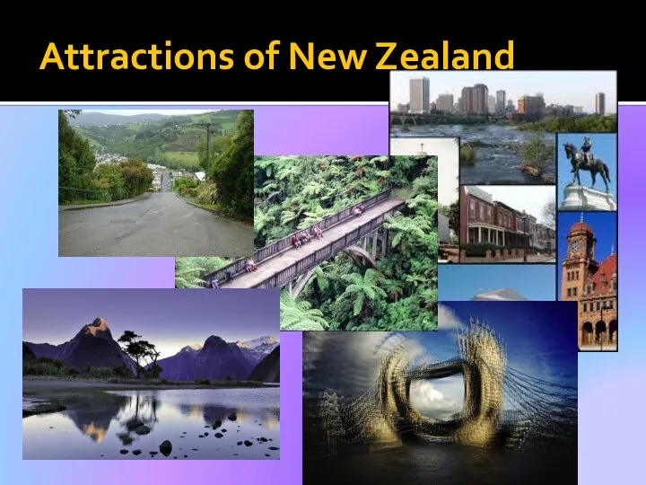 Attractions of New Zealand