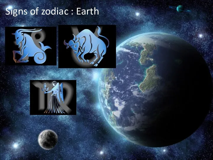 Signs of zodiac : Earth