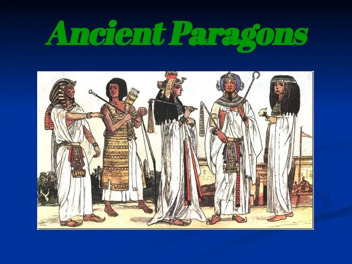 Ancient Paragons