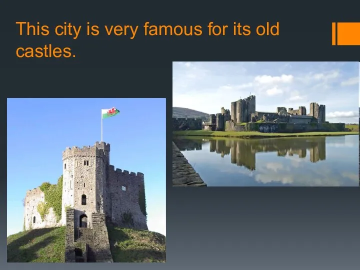 This city is very famous for its old castles.