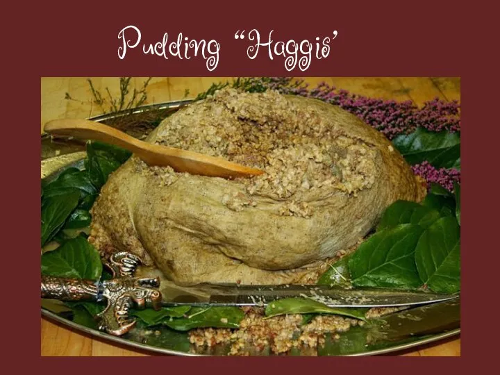 Pudding “Haggis”