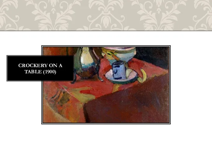 Crockery on a Table (1900)