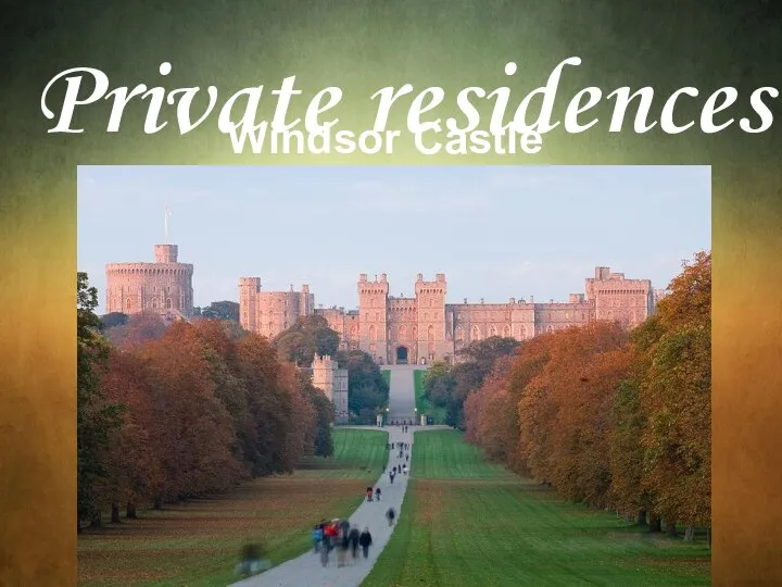 Private residences Windsor Castle