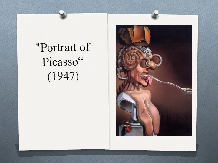 "Portrait of Picasso“ (1947)