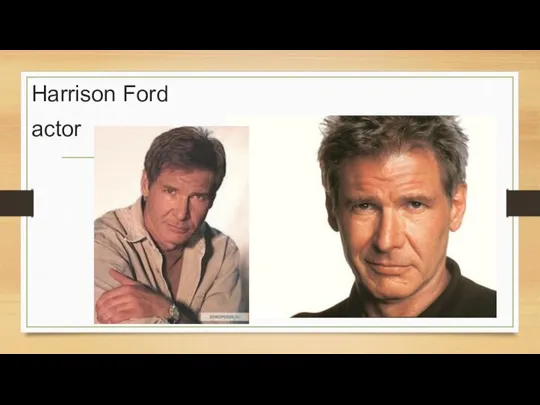 Harrison Ford actor