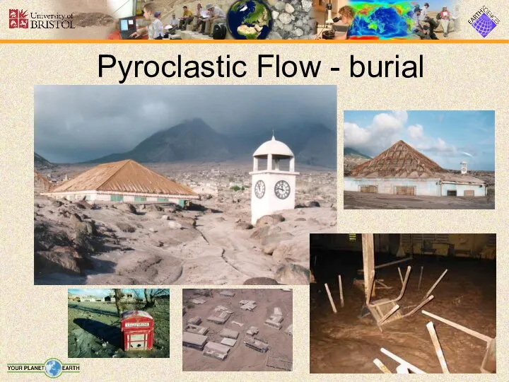 Pyroclastic Flow - burial