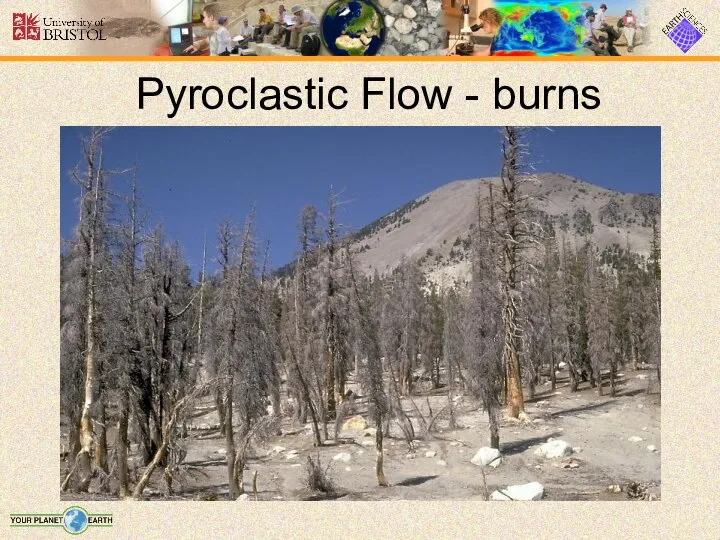 Pyroclastic Flow - burns