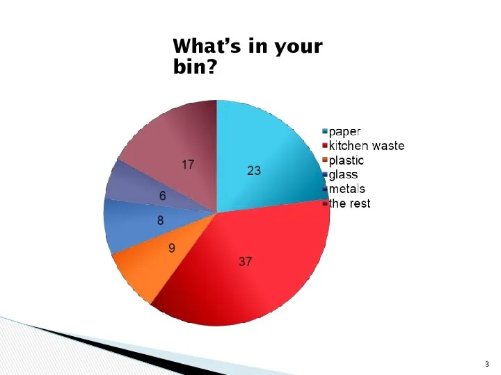 What’s in your bin? What’s in your bin?