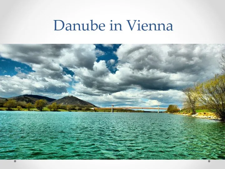 Danube in Vienna