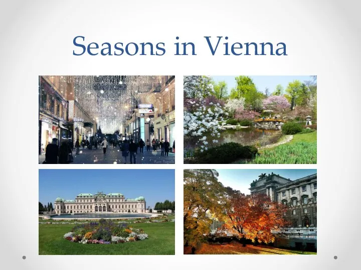 Seasons in Vienna