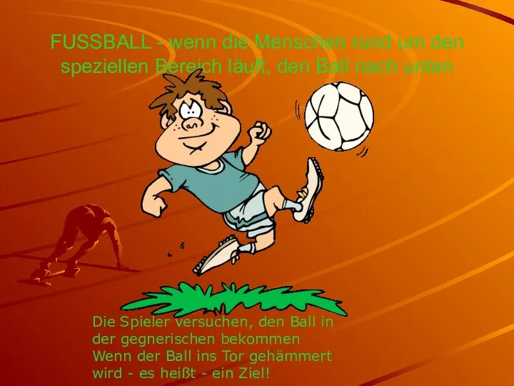 FUSSBALL - wenn die Menschen rund um den speziellen Bereich läuft,