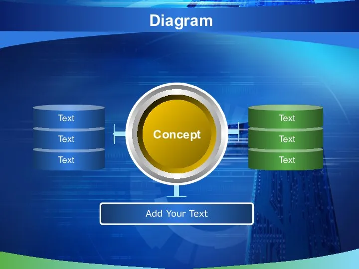 Diagram Concept Add Your Text Text Text Text Text Text Text