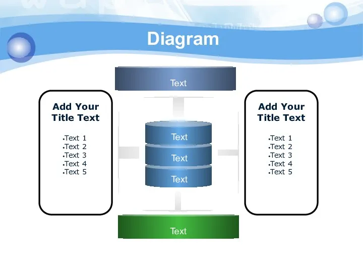 Diagram Text Text Text Add Your Title Text Text 1 Text