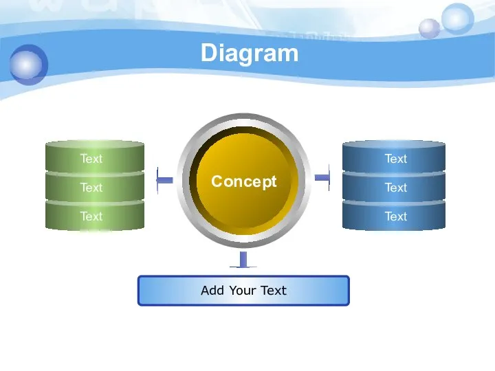 Diagram Concept Add Your Text Text Text Text Text Text Text