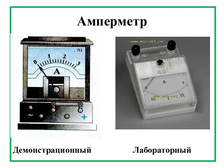 Амперметр Демонстрационный Лабораторный