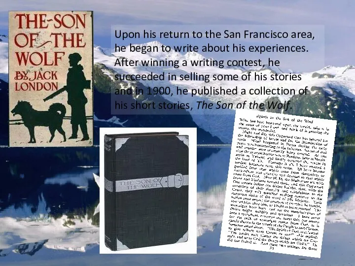 Upon his return to the San Francisco area, he began to