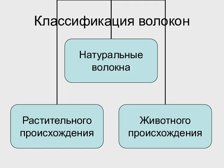 Классификация волокон