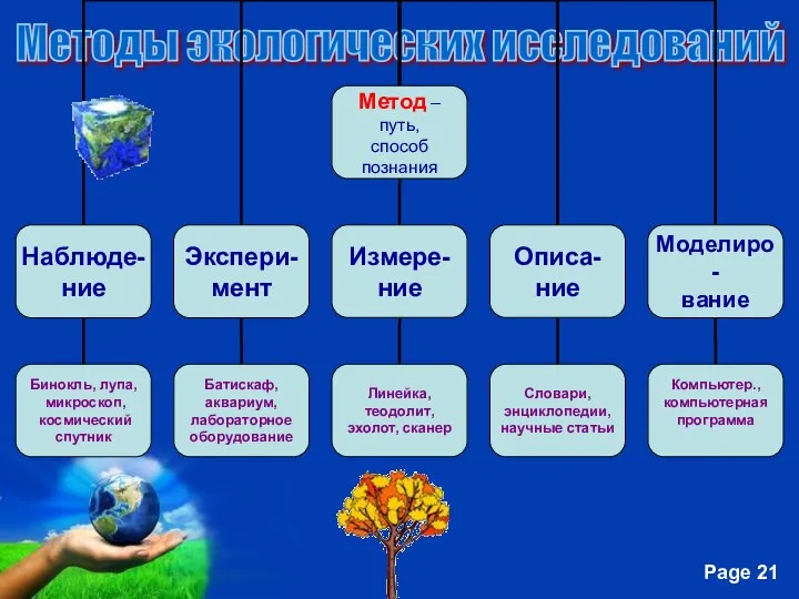 Методы экологических исследований