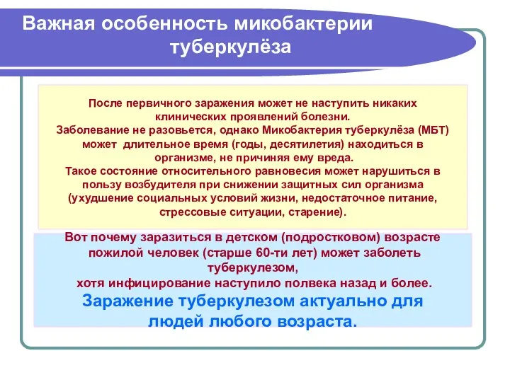 После первичного заражения может не наступить никаких клинических проявлений болезни. Заболевание