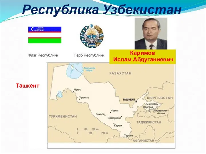 Республика Узбекистан Ташкент Каримов Ислам Абдуганиевич