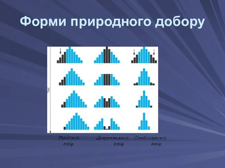 Форми природного добору