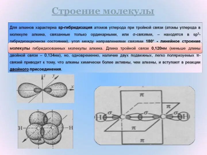 Строение молекулы