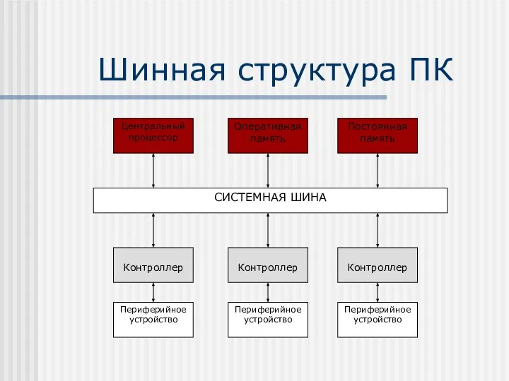 Шинная структура ПК