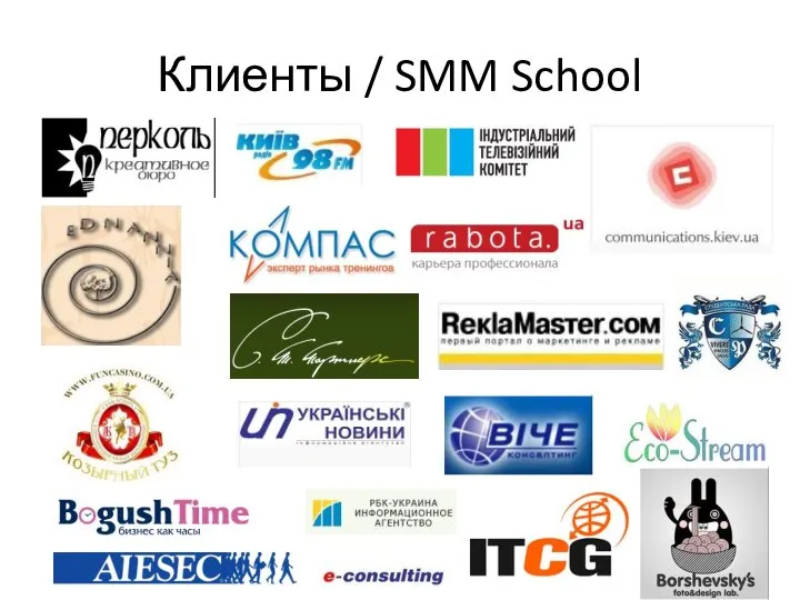 Клиенты / SMM School