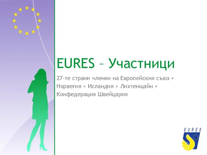EURES – Участници 27-те страни членки на Европейския съюз + Норвегия