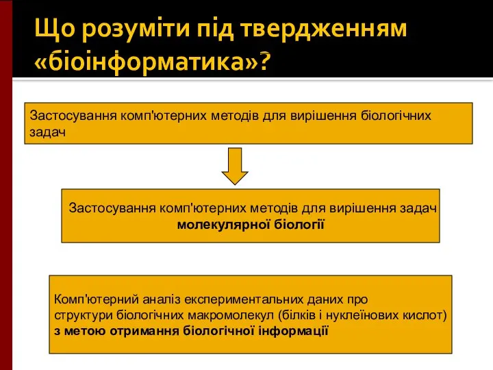 Комп'ютерний аналіз експериментальних даних про структури біологічних макромолекул (білків і нуклеїнових