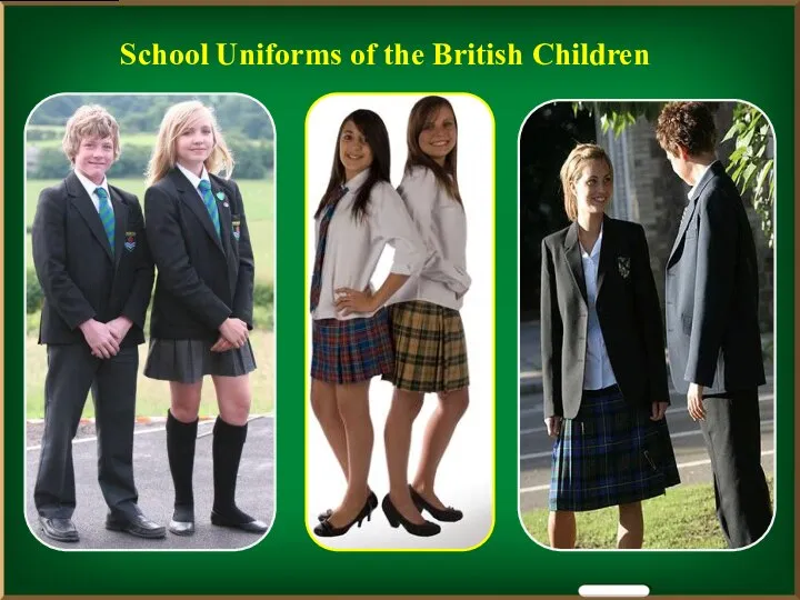 School Uniforms of the British Children