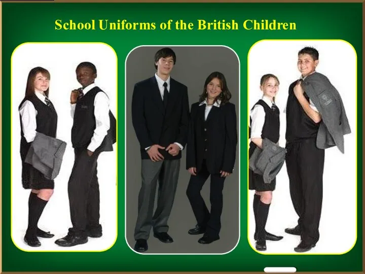 School Uniforms of the British Children