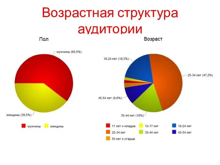 Возрастная структура аудитории