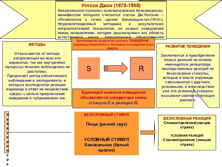 На базе дома ребенка Уотсон проводил опыты, исследуя процессы научения у