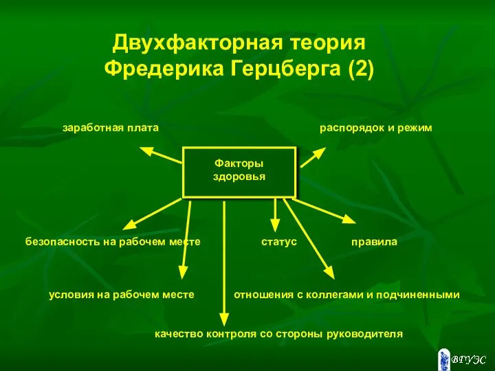 Двухфакторная теория Фредерика Герцберга (2)