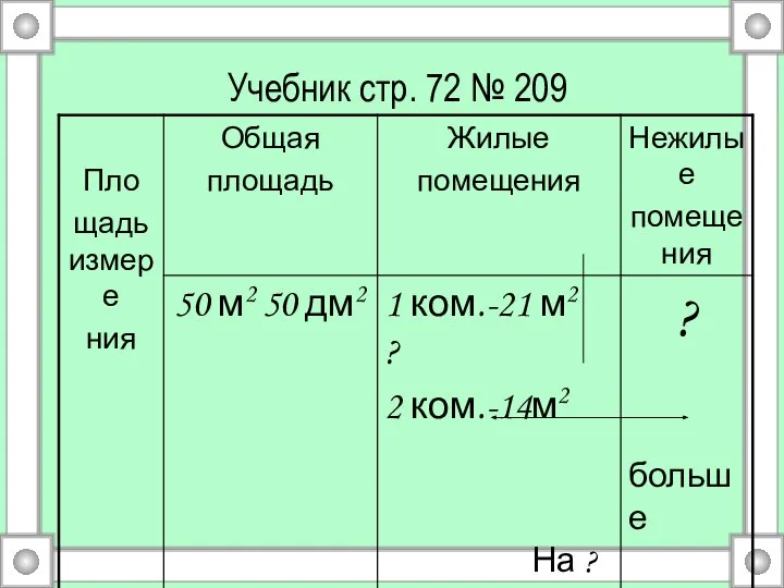 Учебник стр. 72 № 209