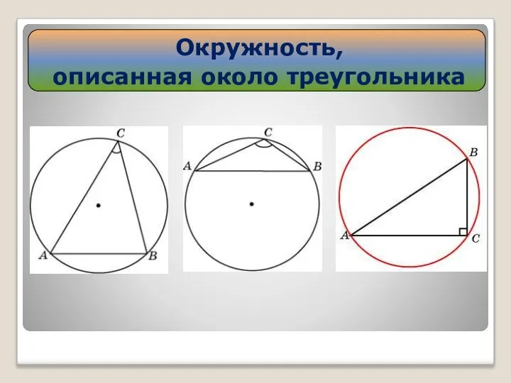 Окружность, описанная около треугольника