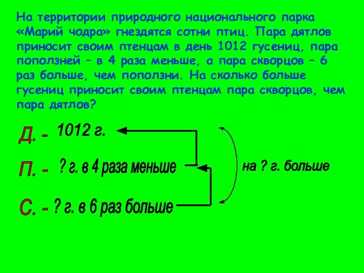 На территории природного национального парка «Марий чодра» гнездятся сотни птиц. Пара