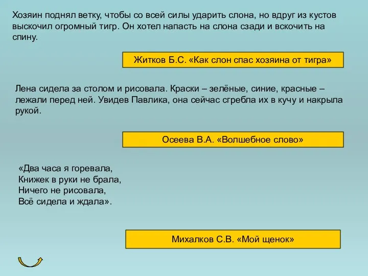 Хозяин поднял ветку, чтобы со всей силы ударить слона, но вдруг