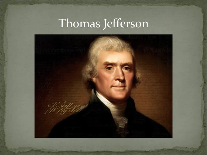 Thomas Jefferson