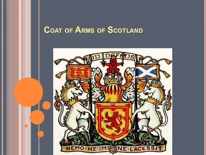 Coat of Arms of Scotland