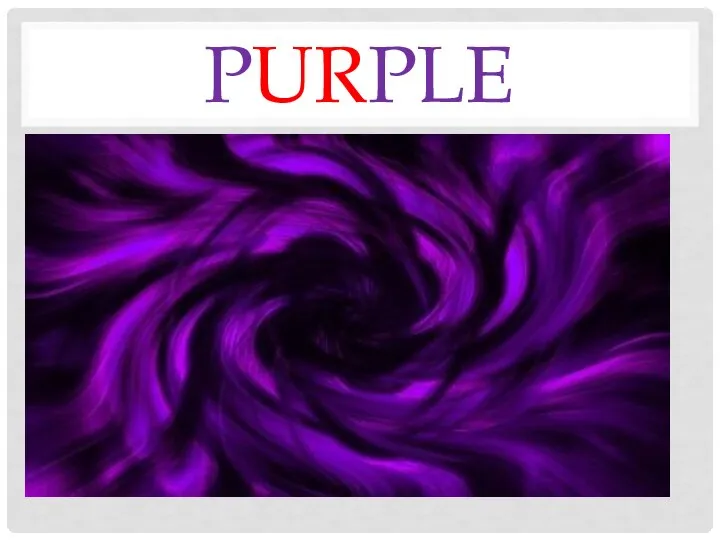 Purple